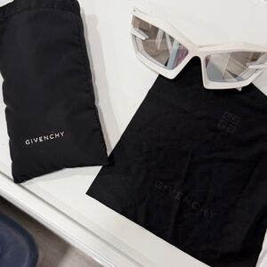 Givenchy Cream Sunglasses with Case